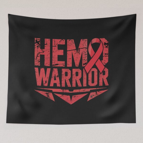 Item preview, Hemo Warrior - Hemophilia Awareness Day designed and sold by ConceptualVibes.