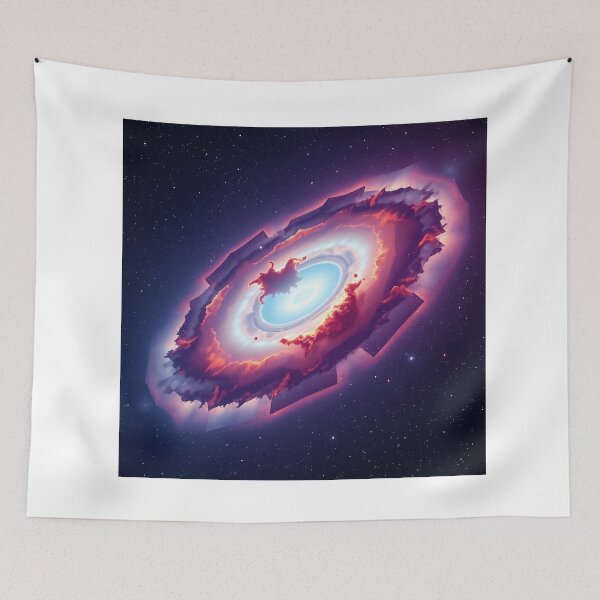 Item preview, Polygonal Galaxy Digital Art designed and sold by sharon1210.