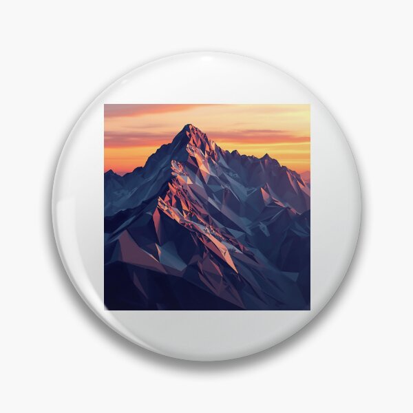 Item preview, Polygonal Mountain Range Art designed and sold by sharon1210.