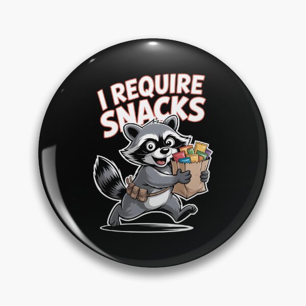 Item preview, I Require Snacks – Snack Thief on the Loose designed and sold by Stock4U.
