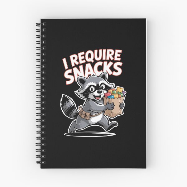 Item preview, I Require Snacks – Snack Thief on the Loose designed and sold by Stock4U.