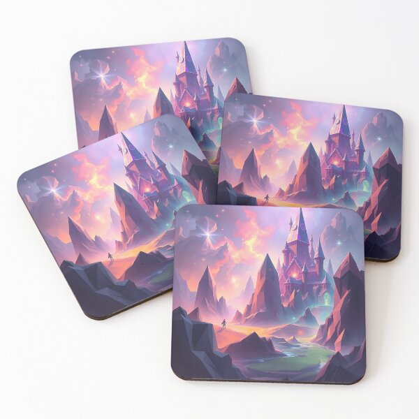 Item preview, Mystical Polygonal Realm designed and sold by sharon1210.