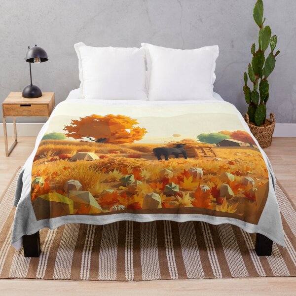 Item preview, Modern Polygonal Harvest Scene designed and sold by sharon1210.