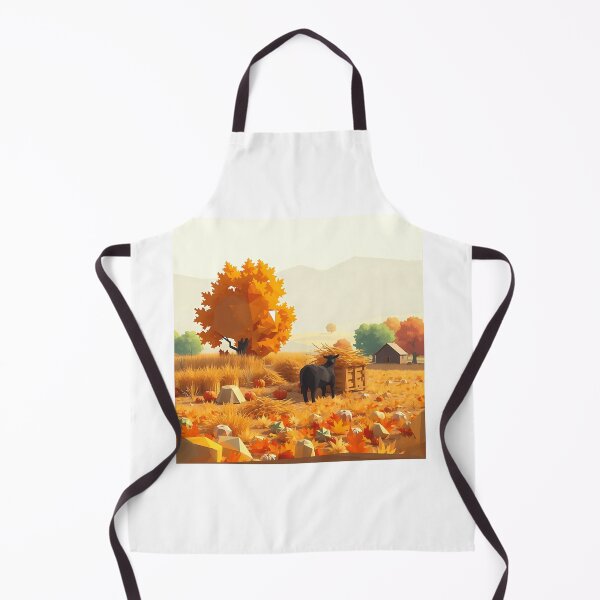 Item preview, Modern Polygonal Harvest Scene designed and sold by sharon1210.