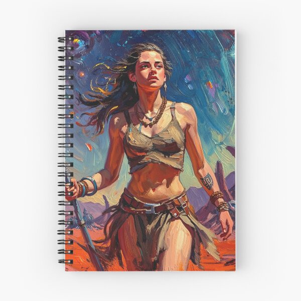 Item preview, A Princess of Mars illustration from the story by Edgar Rice Burroughs designed and sold by Vintage Designs +.