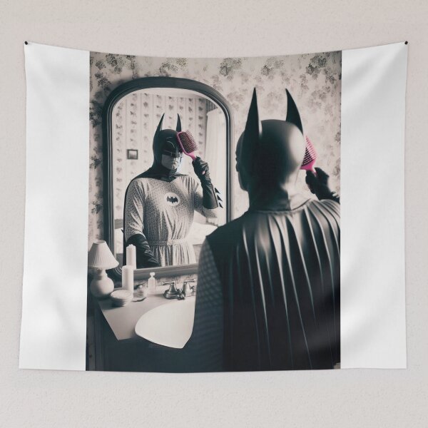 Item preview, "Batbrush Begins: The Bristle Knight Rises" designed and sold by Print Fiction.