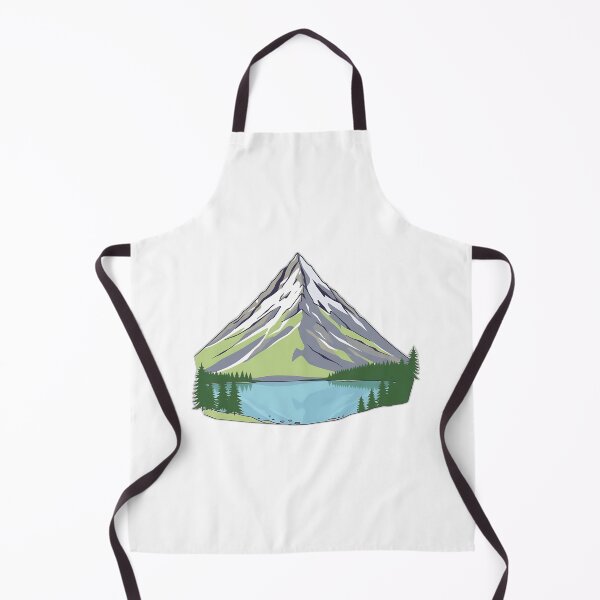 Item preview, Minimalist Mountain and Lake Art designed and sold by sharon1210.