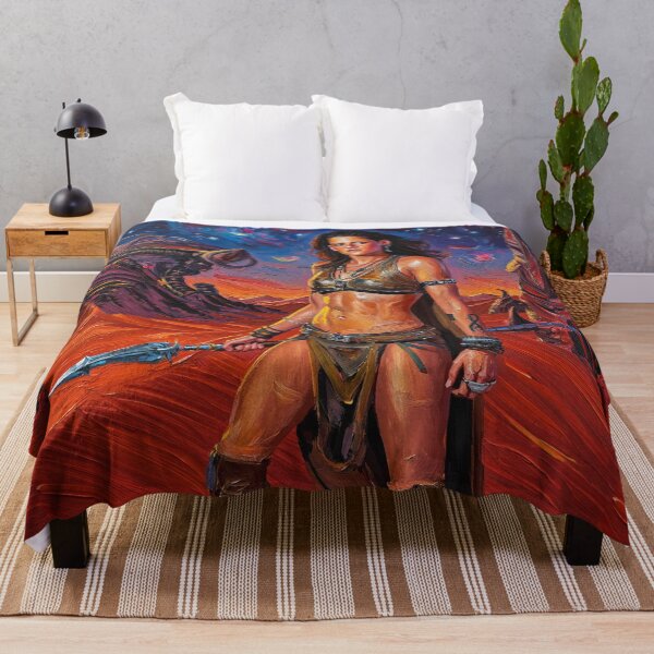 Item preview, A Princess of Mars illustration from the story by Edgar Rice Burroughs designed and sold by Vintage Designs +.
