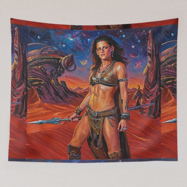 Item preview, A Princess of Mars illustration from the story by Edgar Rice Burroughs designed and sold by Vintage Designs +.