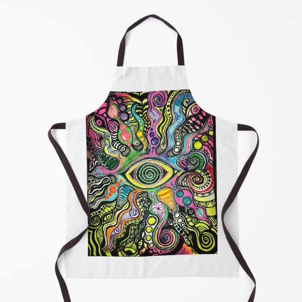 Item preview, Trippy colorful eye spiral sun  designed and sold by obrownwolf.
