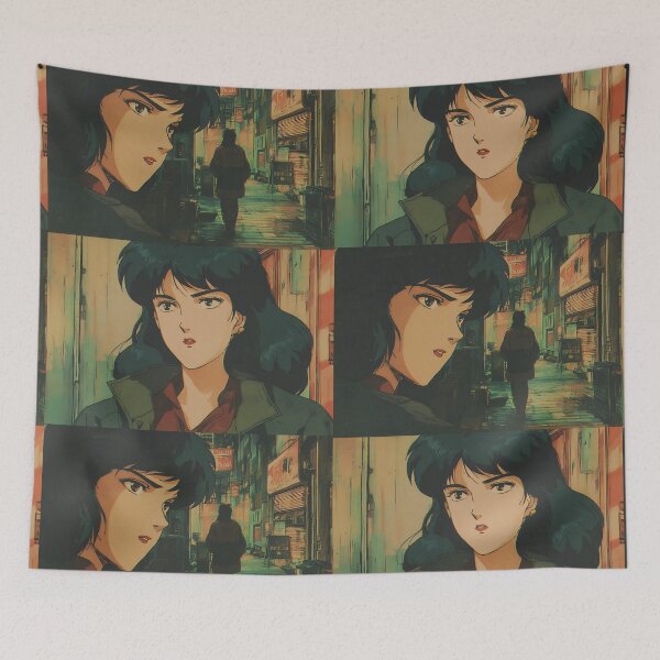 Item preview, Retro VHS Anime Aesthetic designed and sold by bapupa.