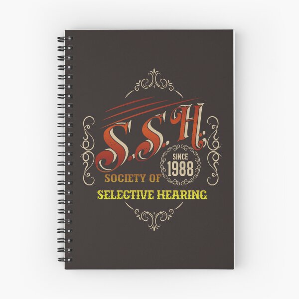 Item preview, Society of Selective Hearing designed and sold by Milena R..
