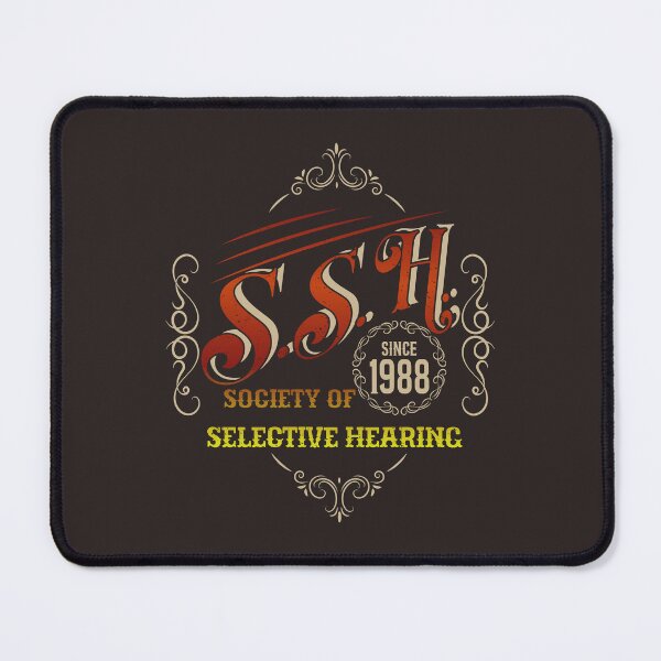 Item preview, Society of Selective Hearing designed and sold by Milena R..