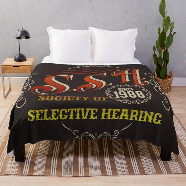 Item preview, Society of Selective Hearing designed and sold by Milena R..