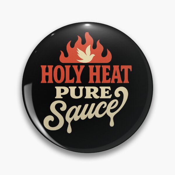 Item preview, Holy Heat – Pure Sauce | Funny Christian Hot Sauce designed and sold by astersgraphics.