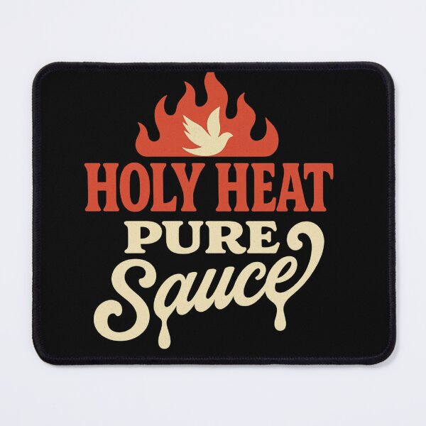 Item preview, Holy Heat – Pure Sauce | Funny Christian Hot Sauce designed and sold by astersgraphics.