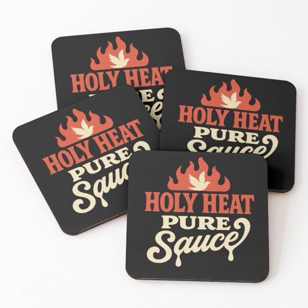 Item preview, Holy Heat – Pure Sauce | Funny Christian Hot Sauce designed and sold by astersgraphics.