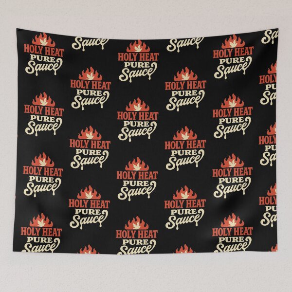 Item preview, Holy Heat – Pure Sauce | Funny Christian Hot Sauce designed and sold by astersgraphics.