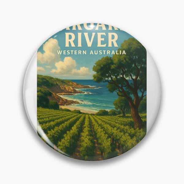 Item preview, Vineyards of Margaret River, Western Australia designed and sold by Places On Earth.