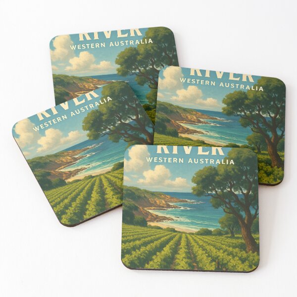 Item preview, Vineyards of Margaret River, Western Australia designed and sold by Places On Earth.