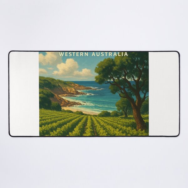Item preview, Vineyards of Margaret River, Western Australia designed and sold by Places On Earth.