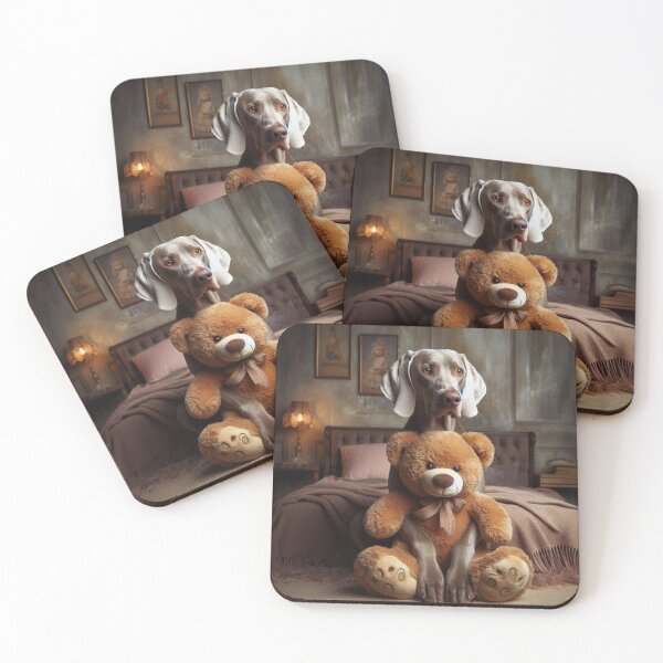 Item preview, Teddy Bear with Weimaraner - Design Nr. 231 designed and sold by WeimTrails.