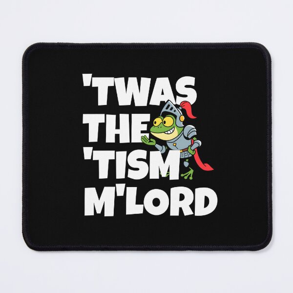 Item preview, ’Twas the ’Tism M’Lord – Colorful Meme Frog Knight Tee designed and sold by SiskinArt.