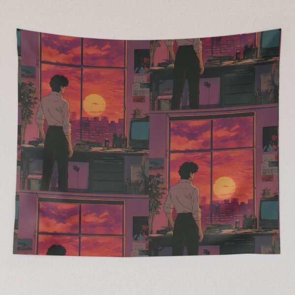 Item preview, Lo-fi VHS Anime Aesthetic designed and sold by bapupa.