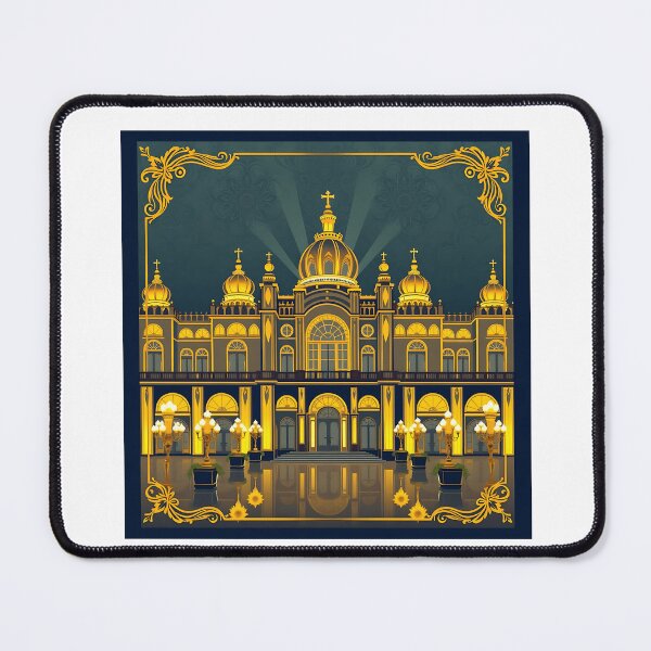 Item preview, Art Deco Royal Palace Poster designed and sold by sharon1210.