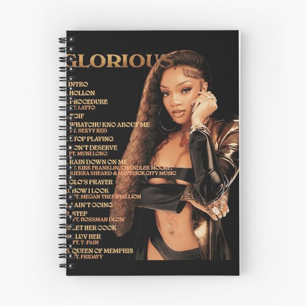 Item preview, Glorious Album Poster with Tracklist and Glam Look designed and sold by dilooyacq.
