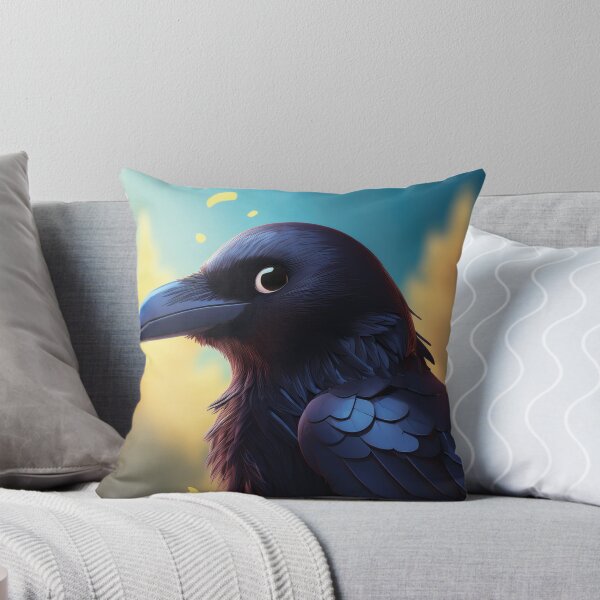 Item preview, Shadow Feathers – Anime Raven Portrait designed and sold by Becky-Poppins.