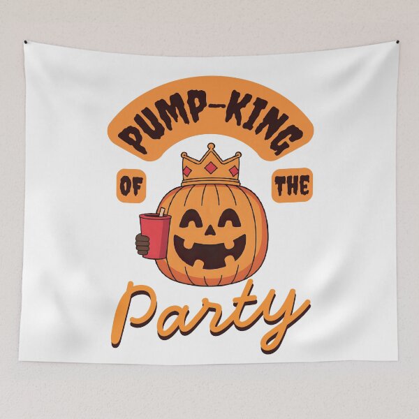 Item preview, Pumpkin Party King Halloween Design designed and sold by DesignDazzles.