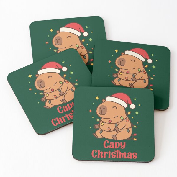 Item preview, Capy Christmas designed and sold by RatArt Designs.