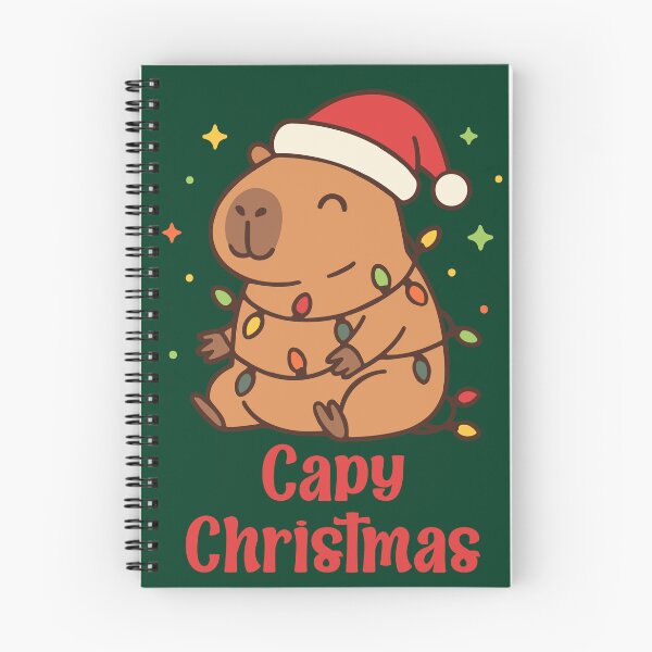 Item preview, Capy Christmas designed and sold by RatArt Designs.