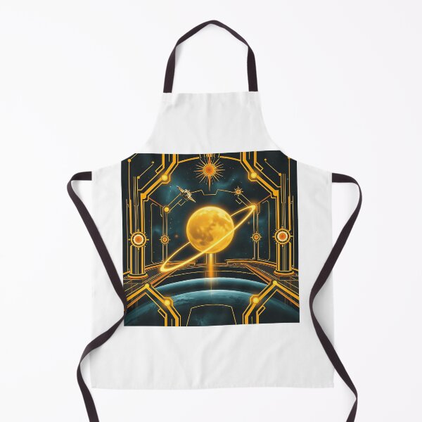 Item preview, Art Deco Space Scene with Luxurious Accents designed and sold by sharon1210.