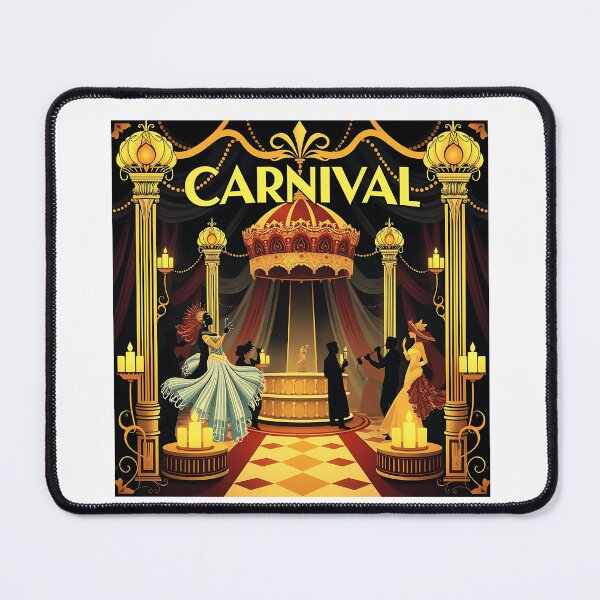 Item preview, Art Deco Carnival Scene designed and sold by sharon1210.