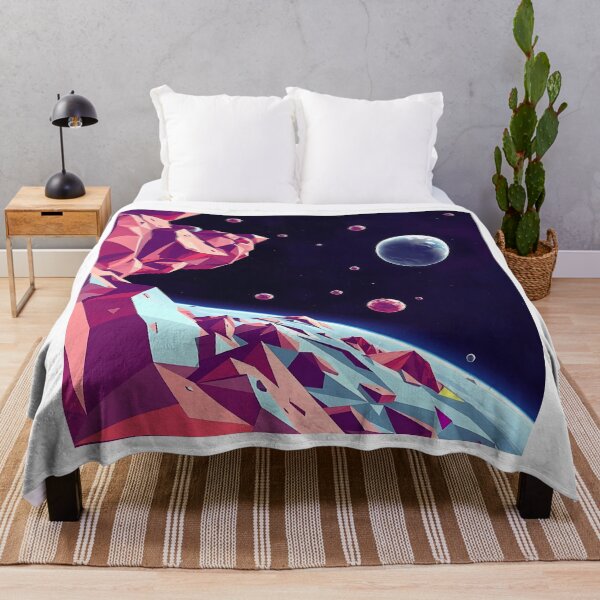 Item preview, Bold Polygonal Space Art designed and sold by sharon1210.