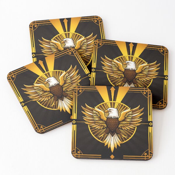Item preview, Art Deco Eagle Poster designed and sold by sharon1210.