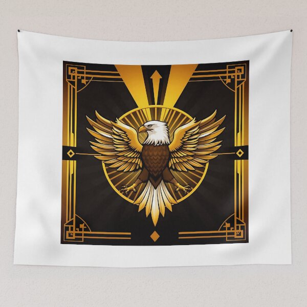 Item preview, Art Deco Eagle Poster designed and sold by sharon1210.