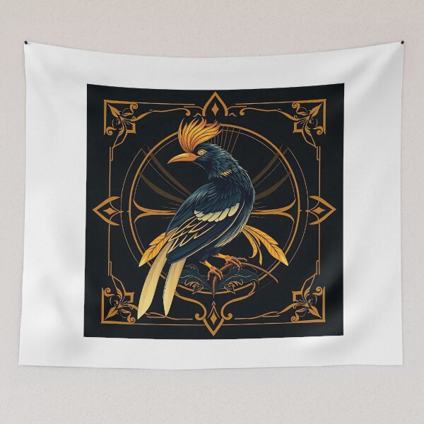 Item preview, Art Deco Exotic Bird Poster designed and sold by sharon1210.