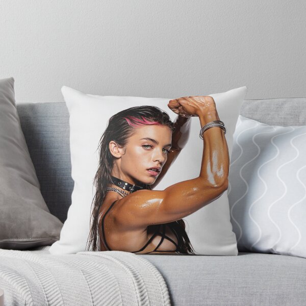 Item preview, Fit gym model woman posing with arms up designed and sold by Vintage Designs +.