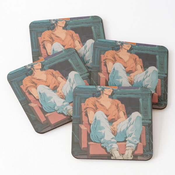 Item preview, Glitchy Vintage Cyberpunk Anime designed and sold by bapupa.