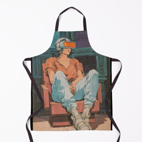 Item preview, Glitchy Vintage Cyberpunk Anime designed and sold by bapupa.