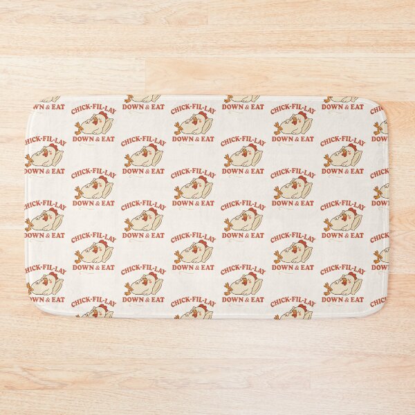 Item preview, Chick-Fil-Lay Down & Eat | Funny Foodie Chicken Pun designed and sold by astersgraphics.