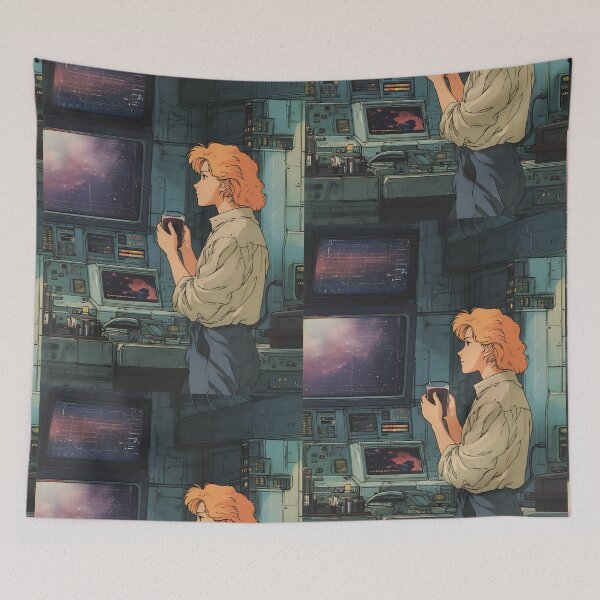 Item preview, Vintage Sci-Fi Anime designed and sold by bapupa.