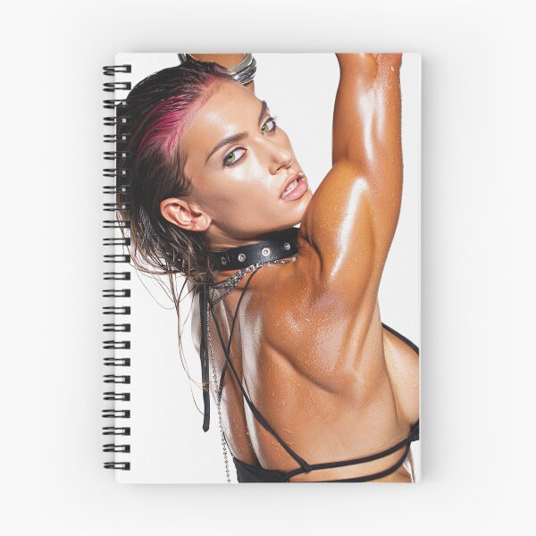 Item preview, Fit gym model woman posing with arms up designed and sold by Vintage Designs +.