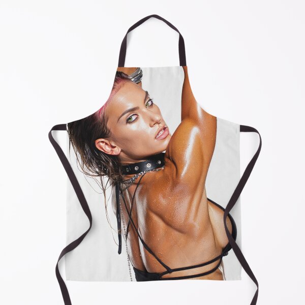 Item preview, Fit gym model woman posing with arms up designed and sold by Vintage Designs +.