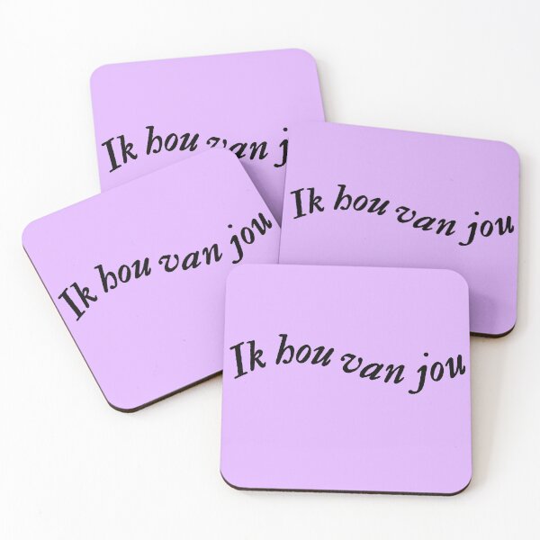 Item preview, Ik hou van jou - The Love Hypothesis designed and sold by HuesMeows.