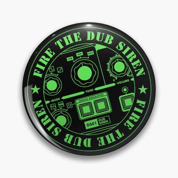 Item preview, Sound System Dub Siren Green designed and sold by AtomicMalibu.