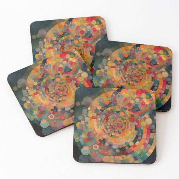 Item preview, Chromatic Spiral – Geometric Mandala of Color and Motion designed and sold by newnomads-art.